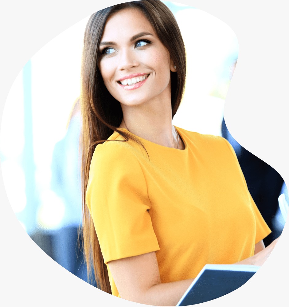 happy woman